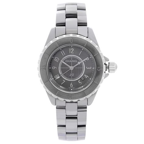 chanel grey j12 watch|authentic Chanel j12 watch.